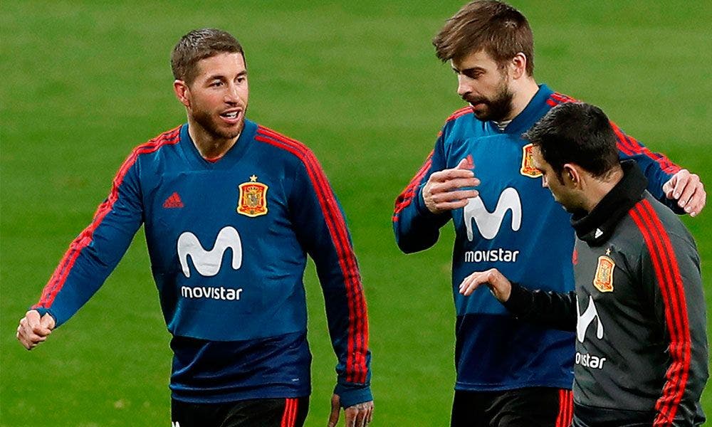 Piqué a Ramos: “Está fichado” (o la bomba a punto de estallar en el Barça) | EFE