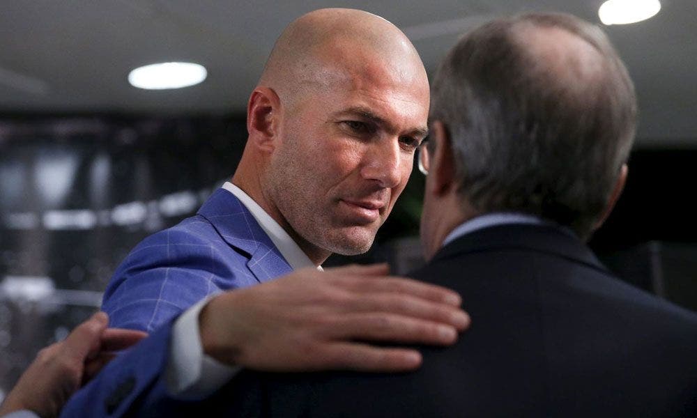 Zinedine Zidane y Florentino Pérez | EFE