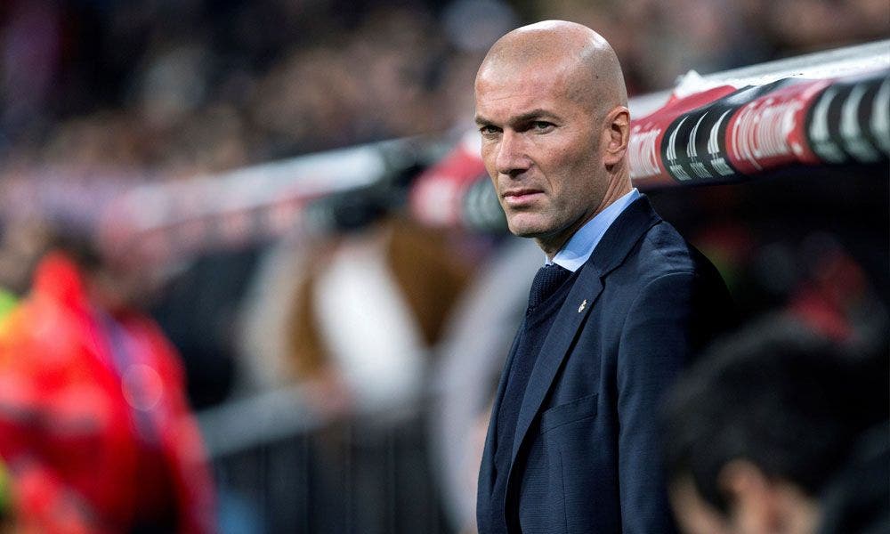 “¡Está loco!”, las redes sociales explotan contra Zidane antes del el PSG-Real Madrid | EFE