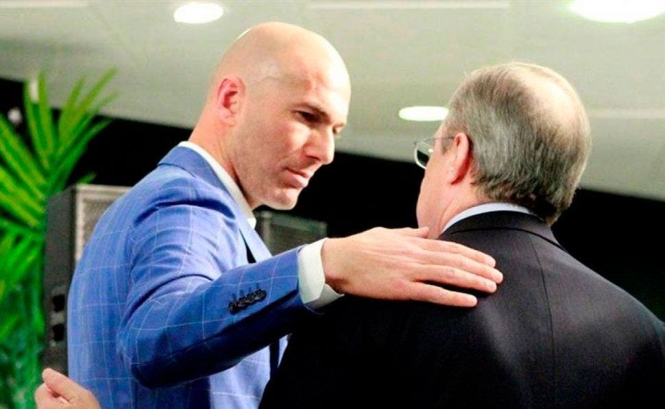 “Quiere jugar en el Real Madrid”. Seis cracks se ofrecen a Florentino Pérez para cuando no esté Zidane  | EFE