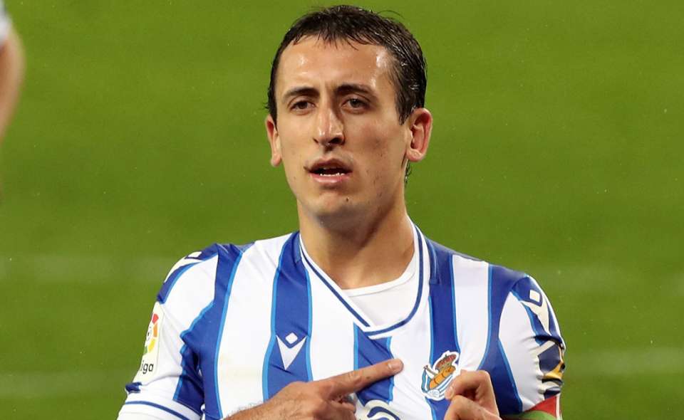 Mikel Oyarzabal, jugador de la Real Sociedad