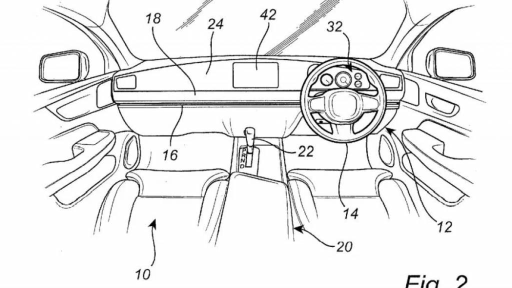 Patente del nuevo volante de Volvo