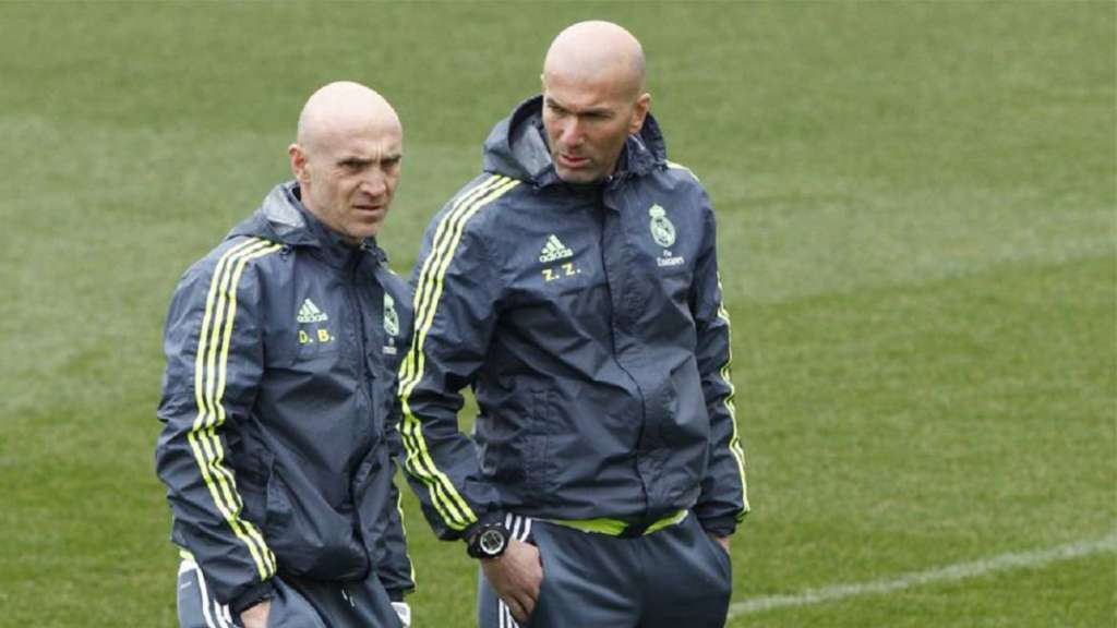 David Bettoni y Zinedine Zidane