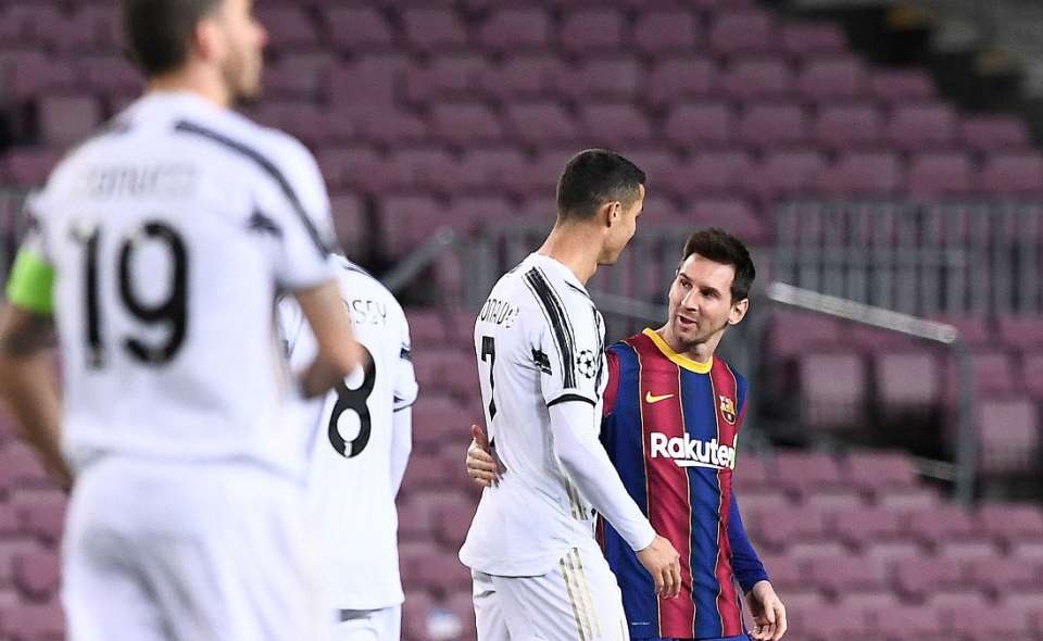 Cristiano Ronaldo y Leo Messi