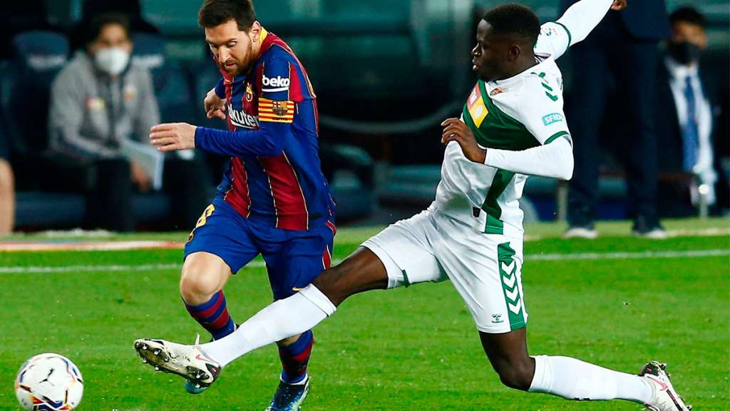 Leo Messi en el Barça-Elche