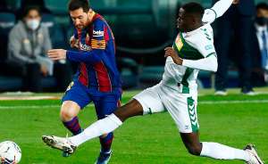 Leo Messi en el Barça-Elche