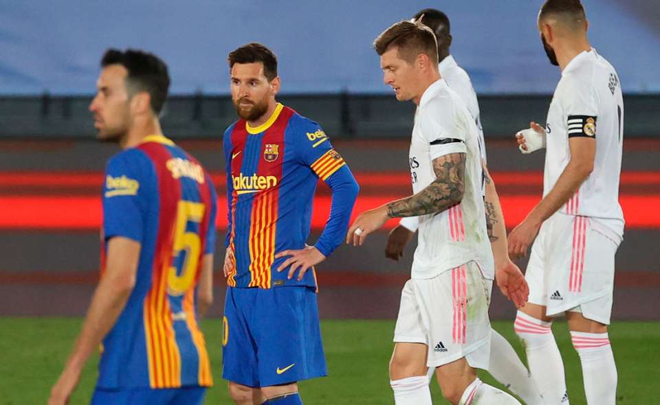 Leo Messi en el Clásico