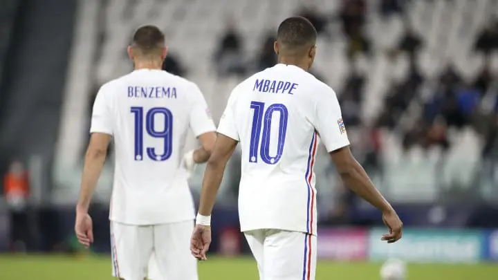 Benzema y Mbappé