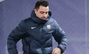 Xavi Hernández en el Barça