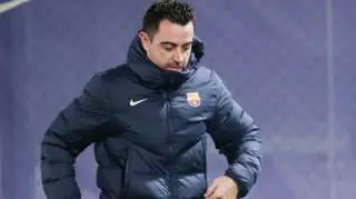 Xavi Hernández en el Barça