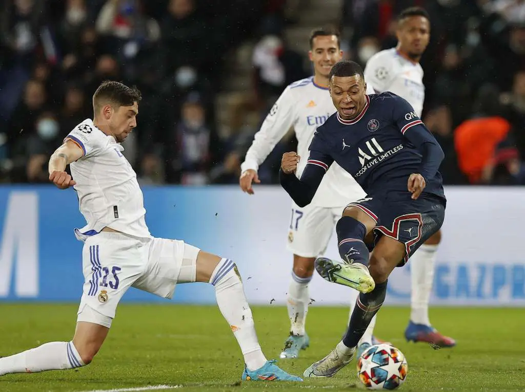 Kylian Mbappé partido contra el Real Madrid
