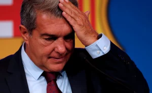 Joan Laporta, presidente del Barça