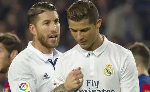 Sergio Ramos y Cristiano Madrid