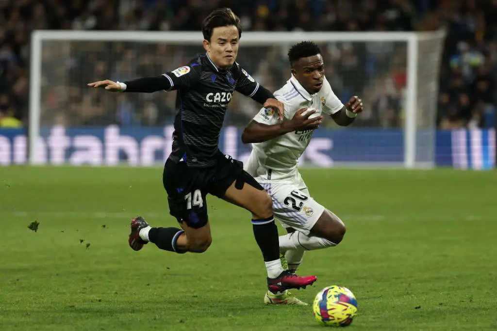 Takefusa Kubo, jugador de la Real Sociedad