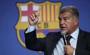 Joan Laporta, presidente del Barça