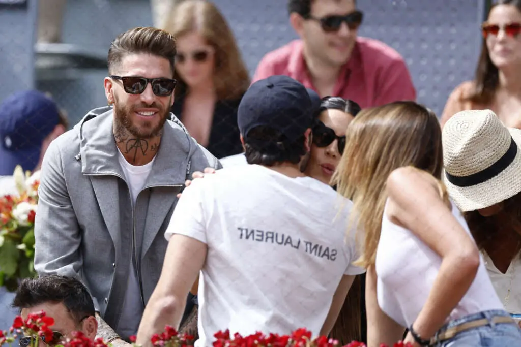 Pilar Rubio y Sergio Ramos Tenis