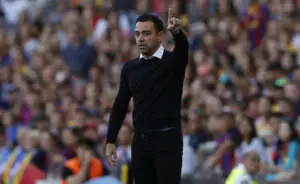 Xavi Hernández entrenador del Barça