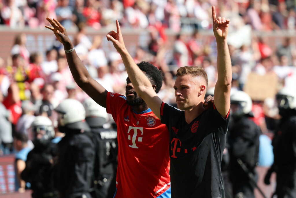 Joshua Kimmich y Alphonso Davies Bayern Múnich