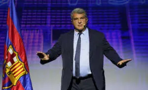 Joan Laporta, presidente del Barça