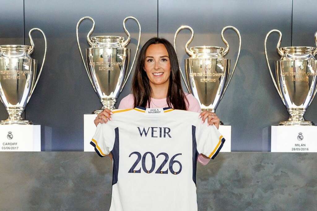 Caroline Weir, jugadora del Real Madrid