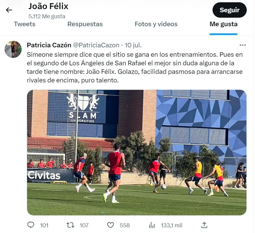Joao Félix Twitter