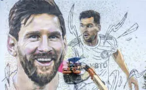 Leo Messi Mural de Miami