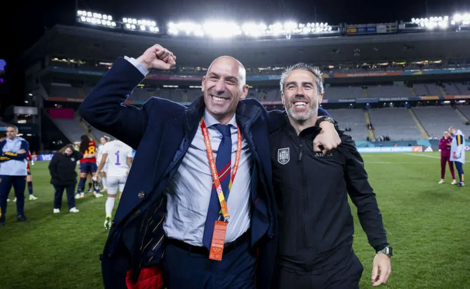 Luis Rubiales y Jorge Vilda, miembros de la RFEF