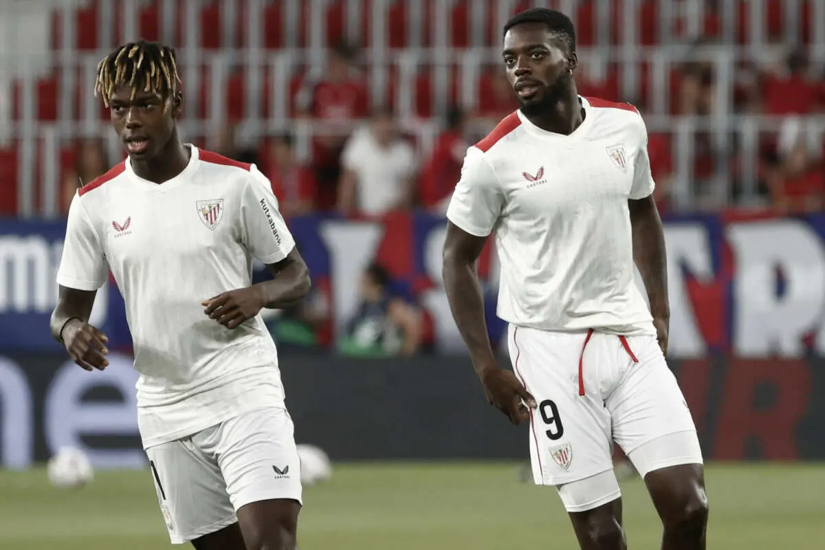 Iñaki Williams y Nico Williams, futbolistas