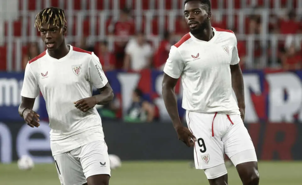 Iñaki Williams y Nico Williams, futbolistas