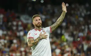 Sergio Ramos, futbolista del Sevilla