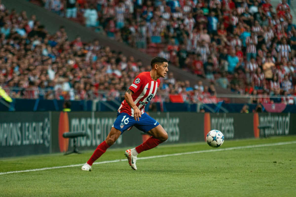 Nahuel Molina, futbolista del Atlético de Madrid