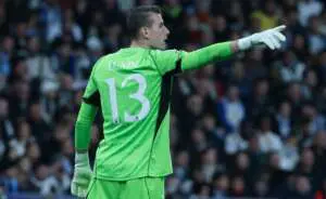 Andriy Lunin, portero del Real Madrid