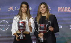 Misa Rodríguez y Alba Redondo, futbolista