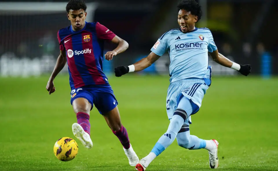 Lamine Yamal, futbolista del Barça
