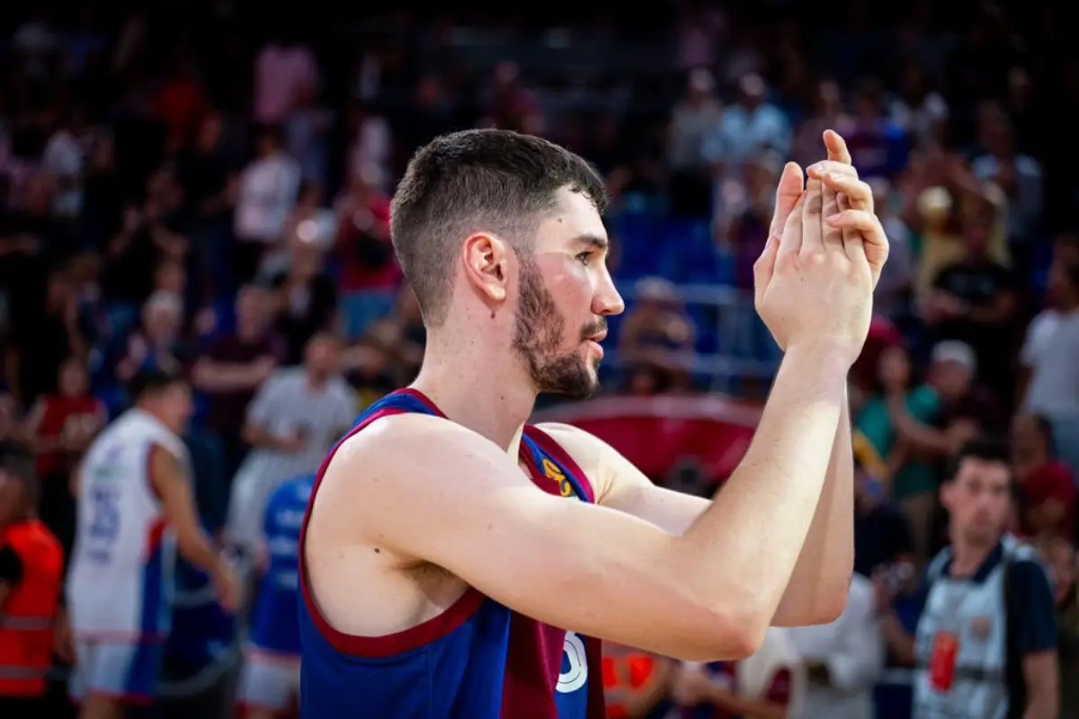 Darío Brizuela, jugador del Barça. Foto: @basquemamba.