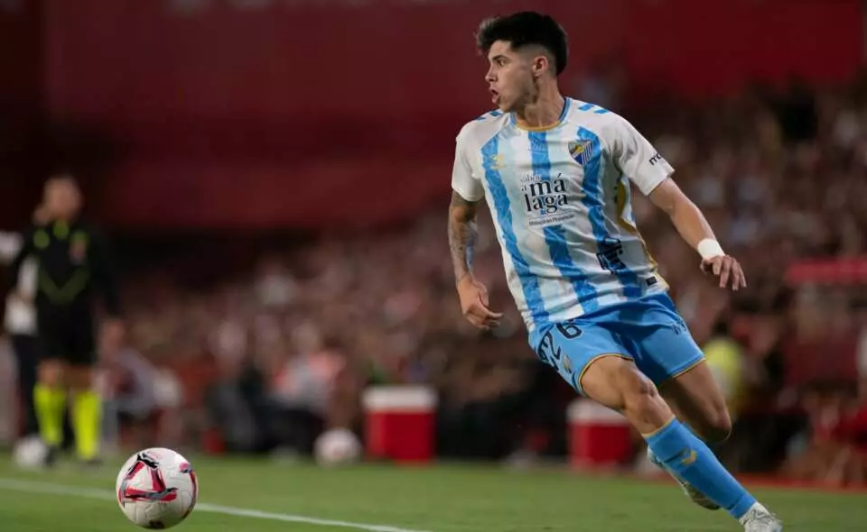 Antoñito Cordero. Foto: @MalagaCF.