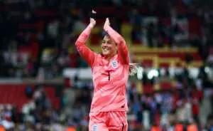 Mary Earps, portera de Inglaterra. Foto: @Lionesses.