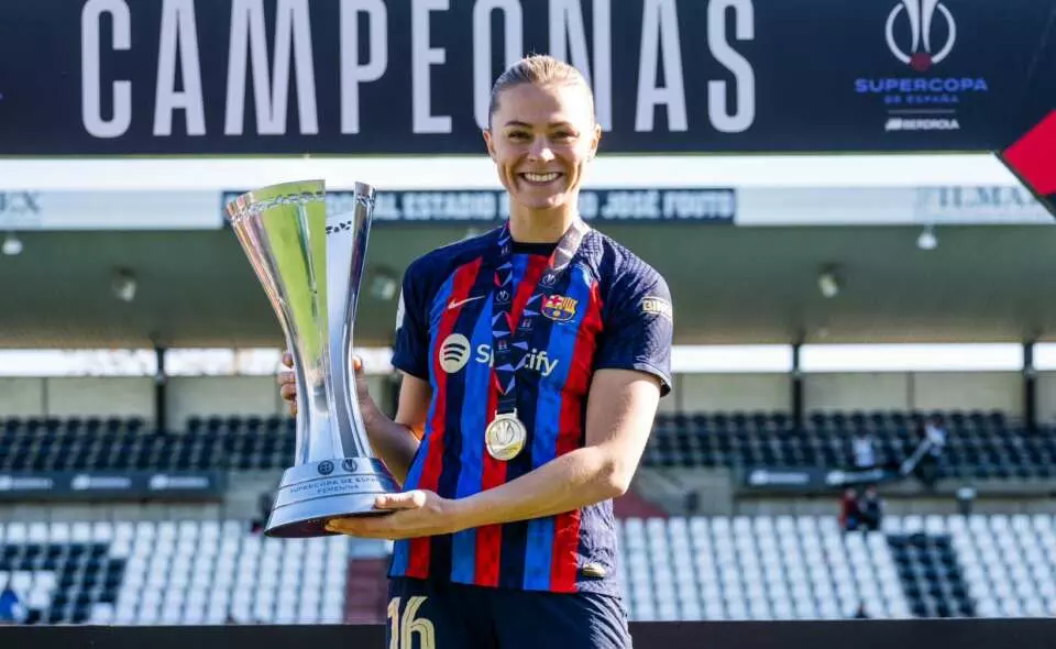Fridolina Rölfo, exjugadora del Barça. Foto: @FridolinaRolfo.