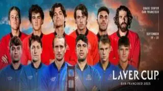 Cartel promocional de la Laver Cup. @LaverCup