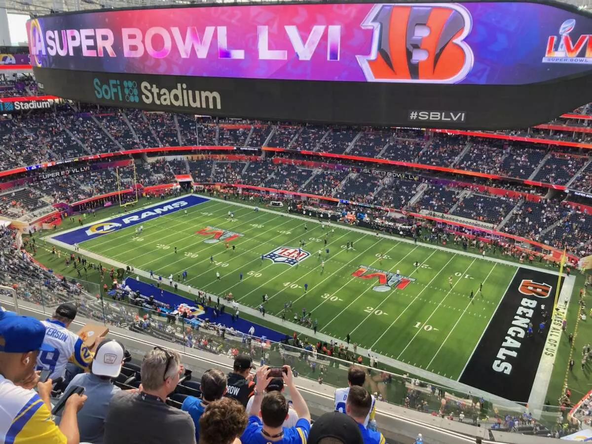 Estadio de la Super Bowl. Foto: Wikipedia.
