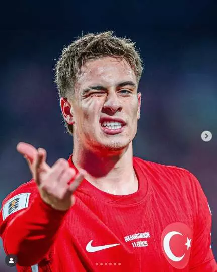 Yildiz, jugador de la Juventus. Foto: @Kenanyildiz_official.