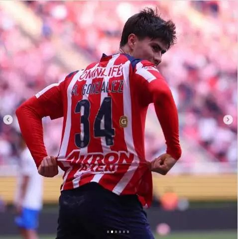 Armando González es el máximo goleador de la Liga Mexicana. Foto: @hormiga_glez.