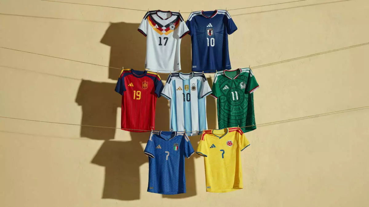 Camisetas para el Mundial 2026. Foto: Adidas.