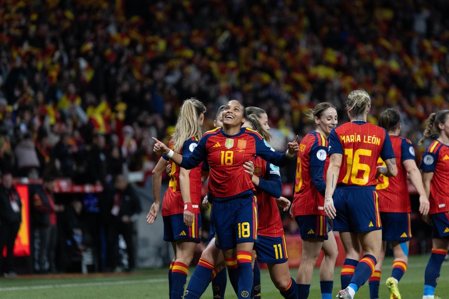 Nuevo récord de asistencia en un partido de la selección española ...