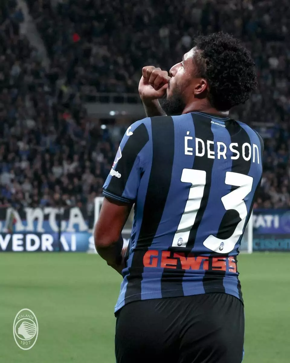 Éderson milita en las filas del Atalanta. Foto: @Atalanta_BC.